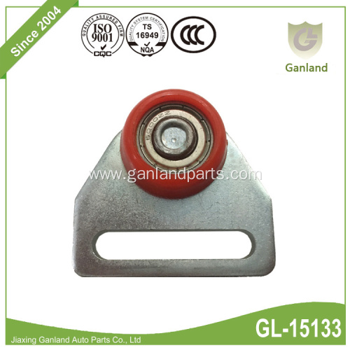 Curtain Net Hanger Roller With Tapered Wheel Red